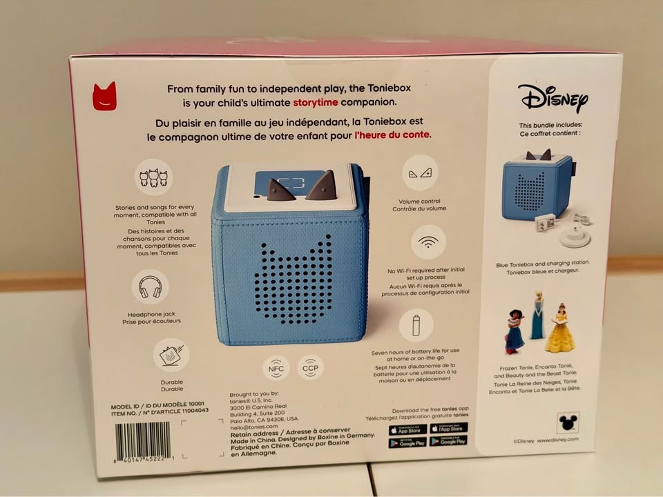 Disney Bundle Toniebox + 3 Tonies - NEW - photo 4