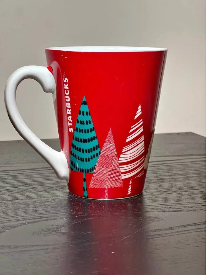 Starbucks 2017 Christmas Trees Holiday Mug