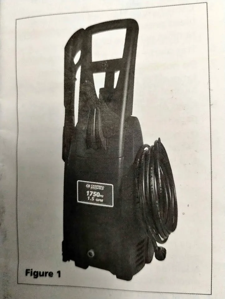 Campbell Hausfeld Electric pressure washer. Only $50
