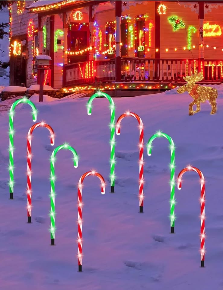 28-inch Green n Red Candy Canes (3 * 3) - photo 2