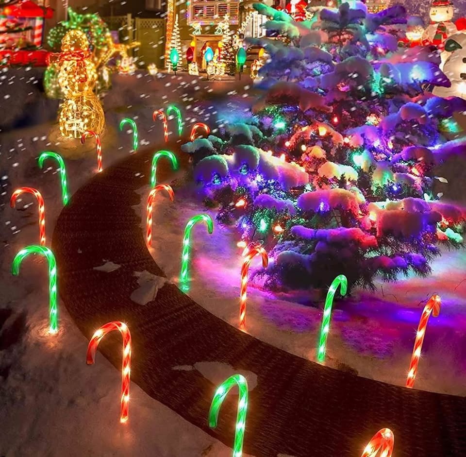 28-inch Green n Red Candy Canes (3 * 3) - photo 4
