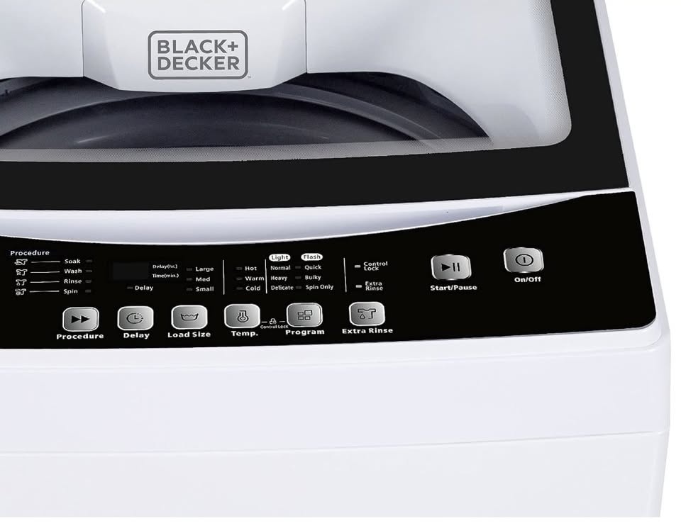 Black & Decker Washer & Stackable Electric Dryer - photo 3