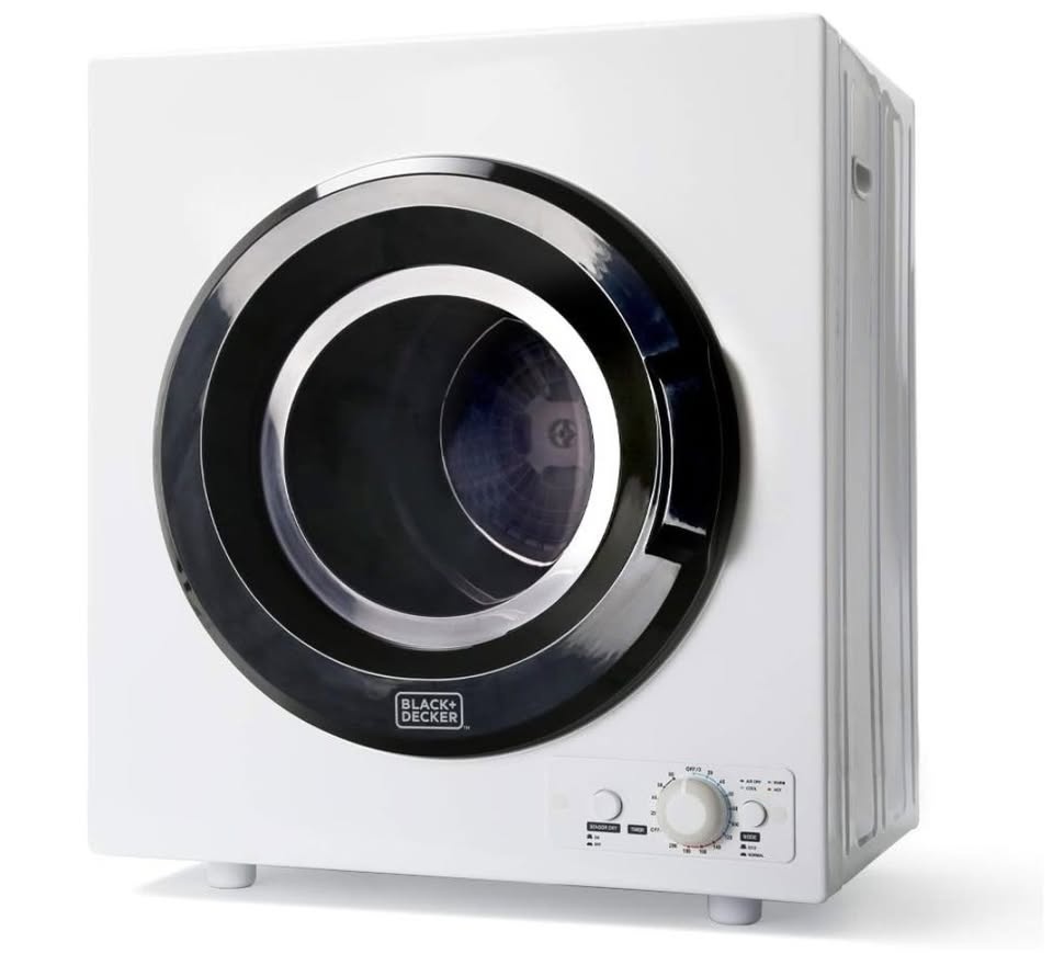 Black & Decker Washer & Stackable Electric Dryer - photo 4