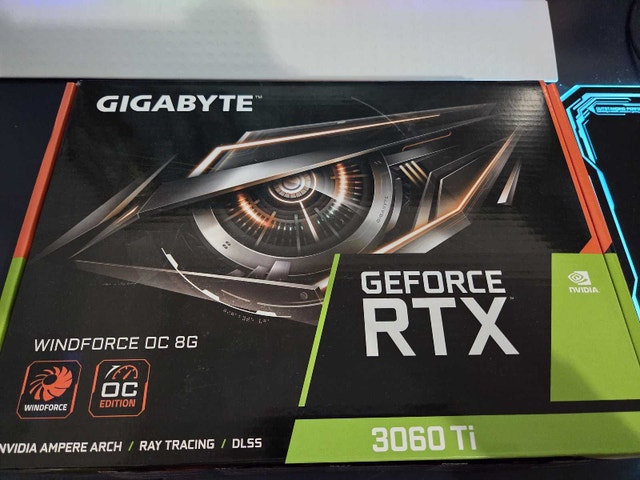 RTX 3060ti graphics card