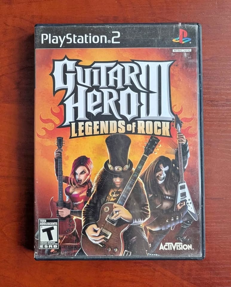 Guitar Hero III Legends of Rock - Sony PS2 Game