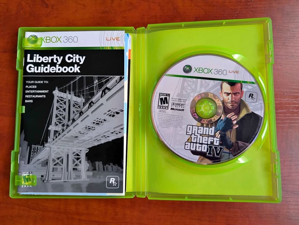Grand Theft Auto IV - GTA IV - Xbox 360 Game