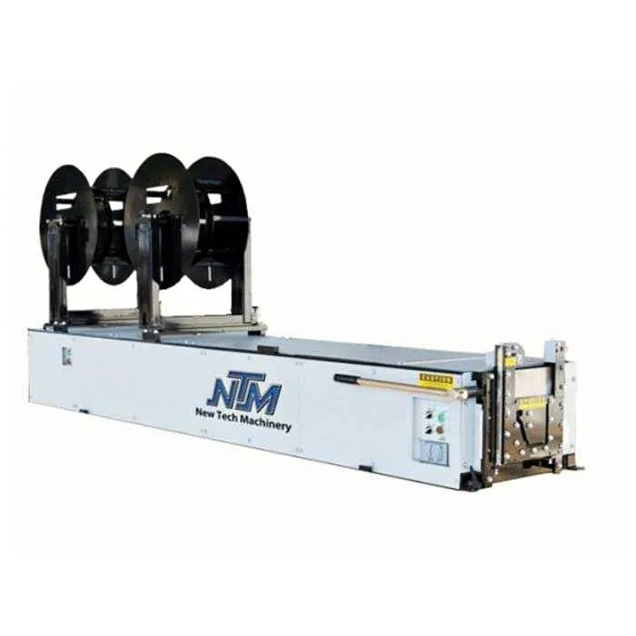 NTM 5" Seamless Gutter Eavestrough Machine