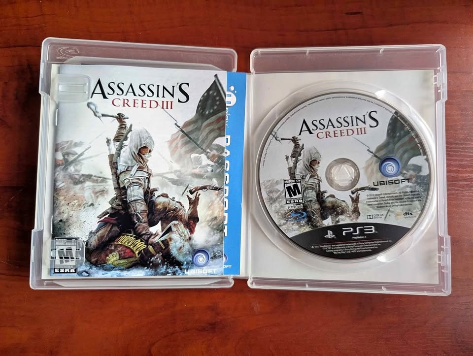 Assassin's Creed III - Sony PS3 PlayStation 3 Game