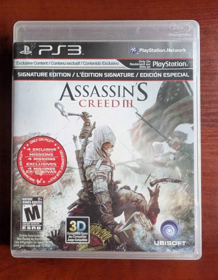 Assassin's Creed III - Sony PS3 PlayStation 3 Game - photo 2