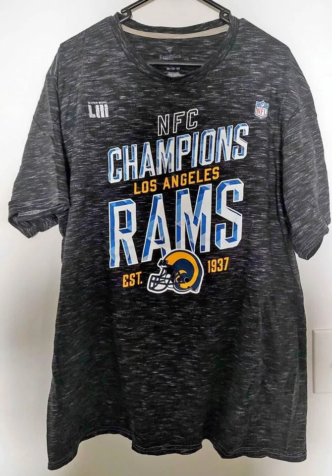 Los Angeles Rams 2018-2019 NFC Champion NFL T-shirt - Size: XL