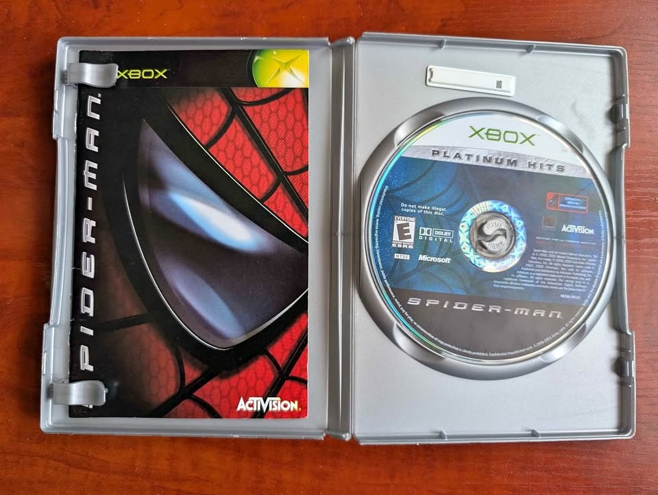 Spider-Man Original Xbox Game - OG Xbox Game