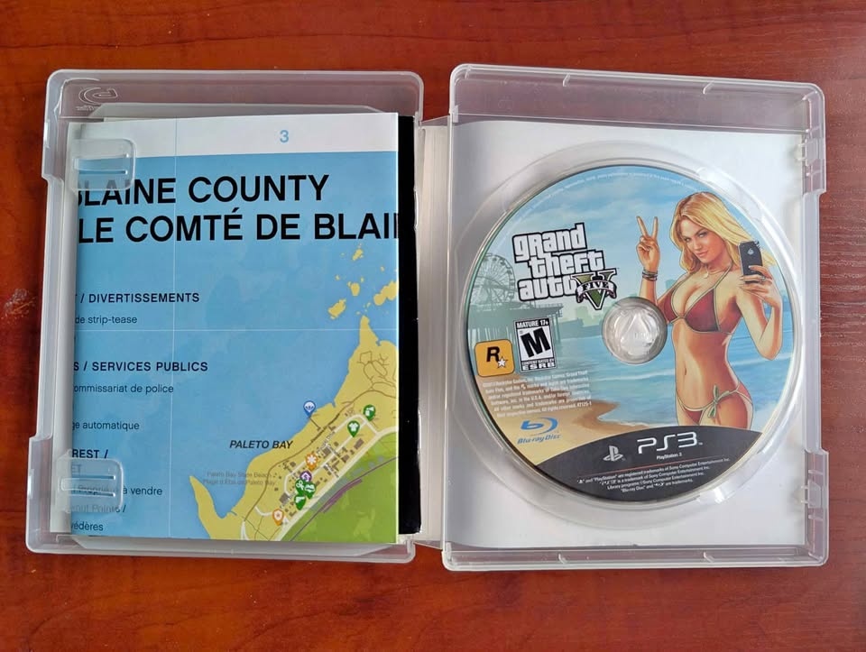 Grand Theft Auto V - GTA 5 - Sony PS3 PlayStation 3 Game