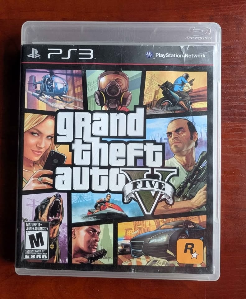 Grand Theft Auto V - GTA 5 - Sony PS3 PlayStation 3 Game - photo 2