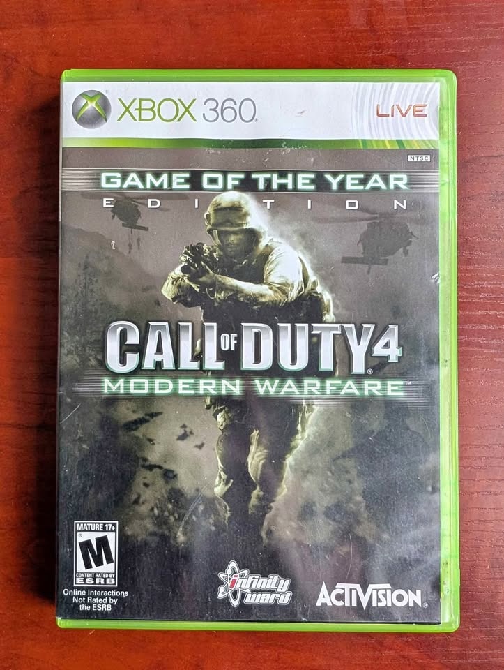 Call of Duty 4 Modern Warfare - Xbox 360 Game