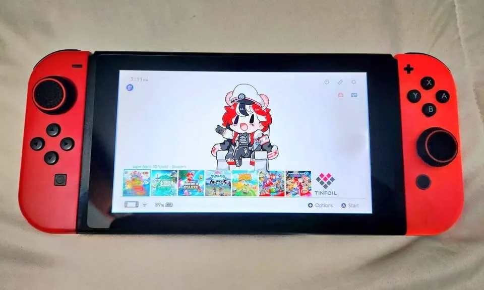 V1 Nintendo Switch Modded with Games