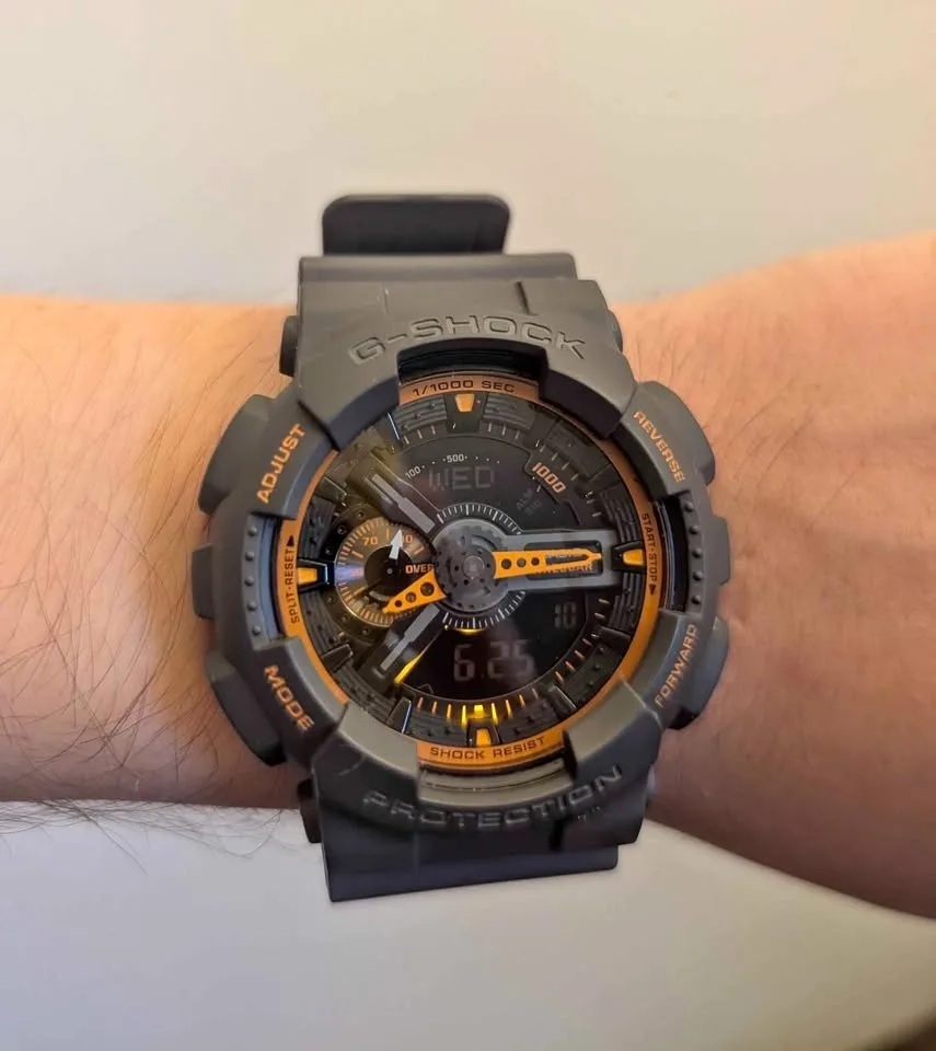 Casio G-Shock GA-110TS-1A4 Analog-Digital Watch