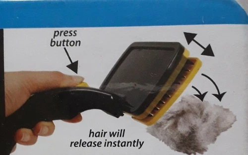 Self Cleaning Pet Brush for Medium to Long Hair Cats/Dogs - photo 3