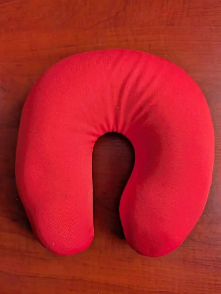 Travel Neck Pillow - Red