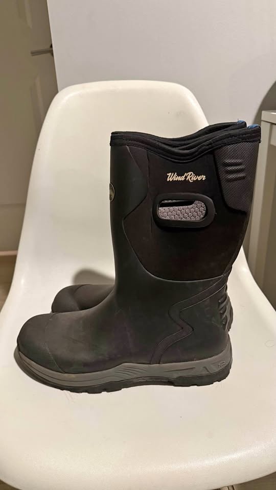 Men’s WindRiver Waterproof Antislip Duck Boots - Size 11