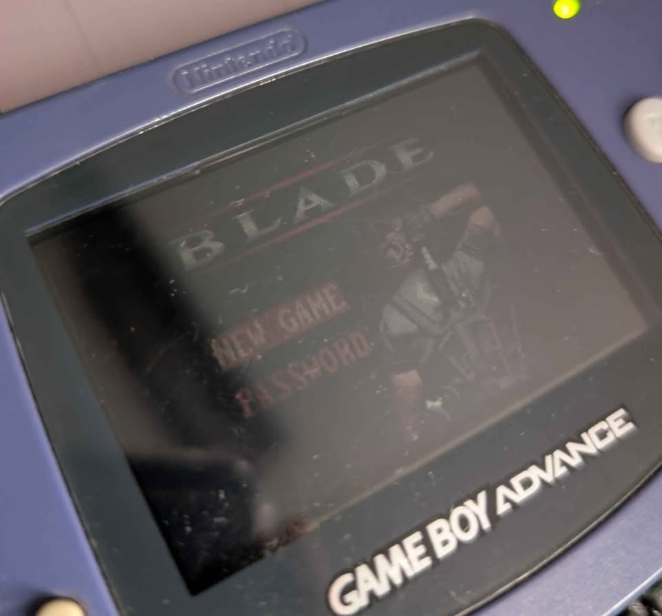 Blade Nintendo Gameboy Color Game from 2000 Rare Action - photo 3