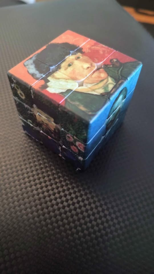 Vincent Van Gogh Puzzle Rubik's Cube 3x3 - photo 2