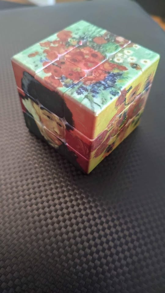 Vincent Van Gogh Puzzle Rubik's Cube 3x3 - photo 3