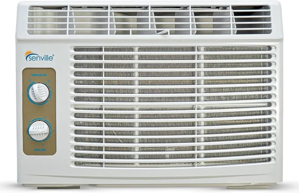 Senville 5,000 BTU Window Air Conditioner and Fan