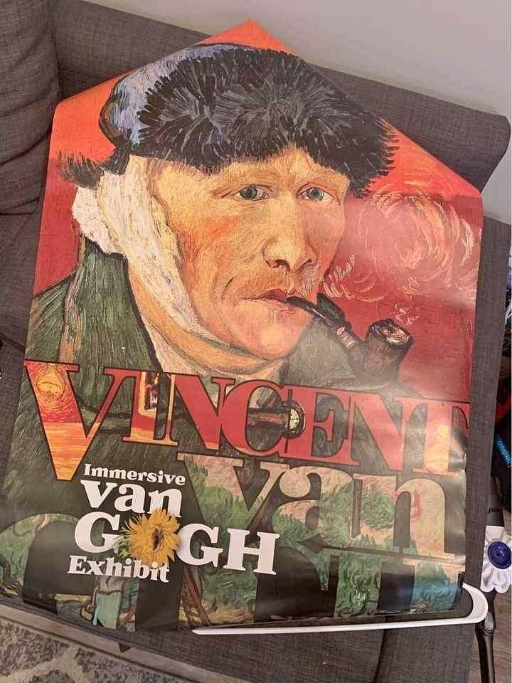 Immersive Klimt and Immersive Van Gogh Posters