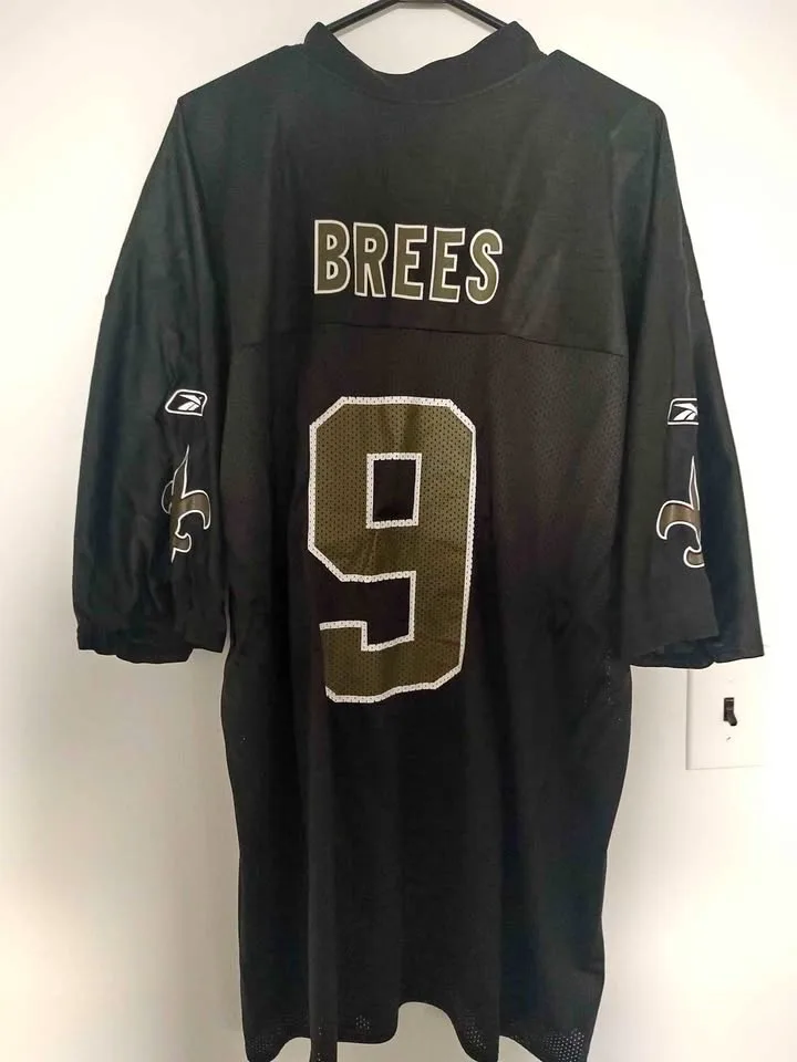 Vintage Reebok New Orleans Saints NFL Jersey - Drew Brees #9 - S