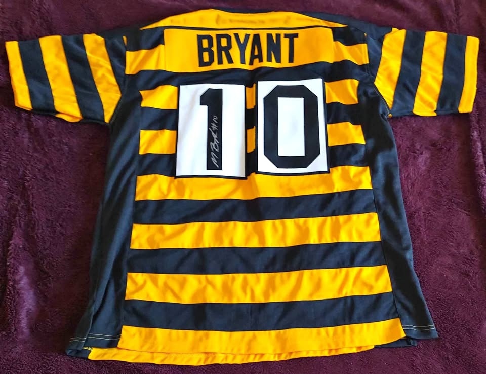 Signed Martavis Bryant Pittsburgh Steelers Bumblebee Jersey #10