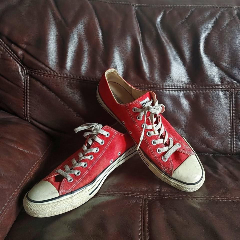 Converse Chuck Taylor All Star Low Sneaker - Red - Size: M11 EU: