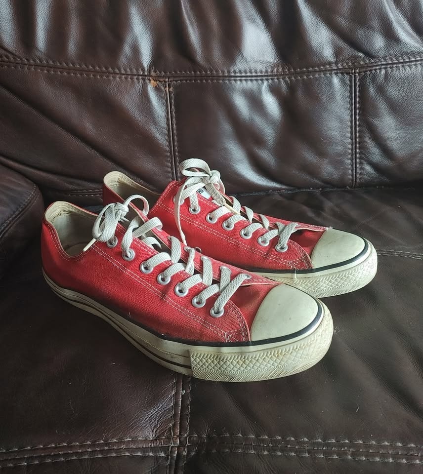 Converse Chuck Taylor All Star Low Sneaker - Red - Size: M11 EU: - photo 4