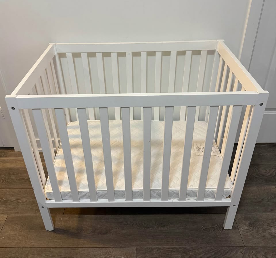 Dream On Me Edgewood 4-in-1 Mini Crib + Mattress - photo 2