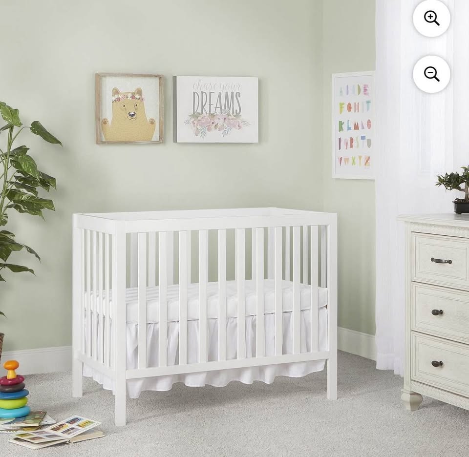 Dream On Me Edgewood 4-in-1 Mini Crib + Mattress - photo 5