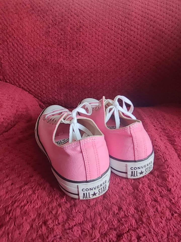 Converse - Unisex All Star Low Top - Pink/White / Size: M12 - photo 2