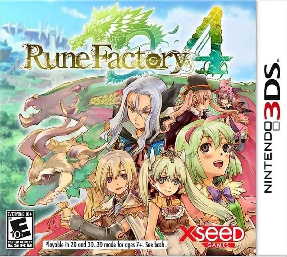 Sealed Rune Factory 4 - Nintendo 3ds