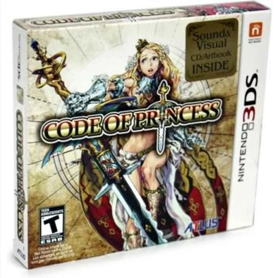 *Sealed* - Code of Princess ST bundle- Nintendo DS