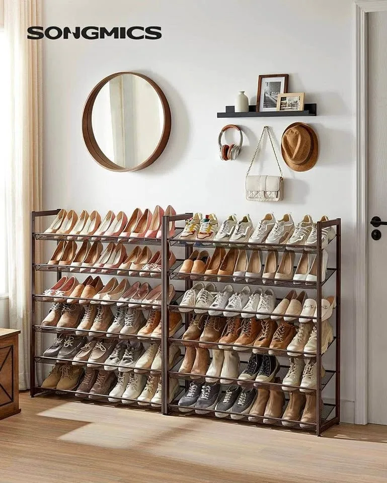 🔥 BRAND NEW SONGMICS 12-Tier Shoe Rack