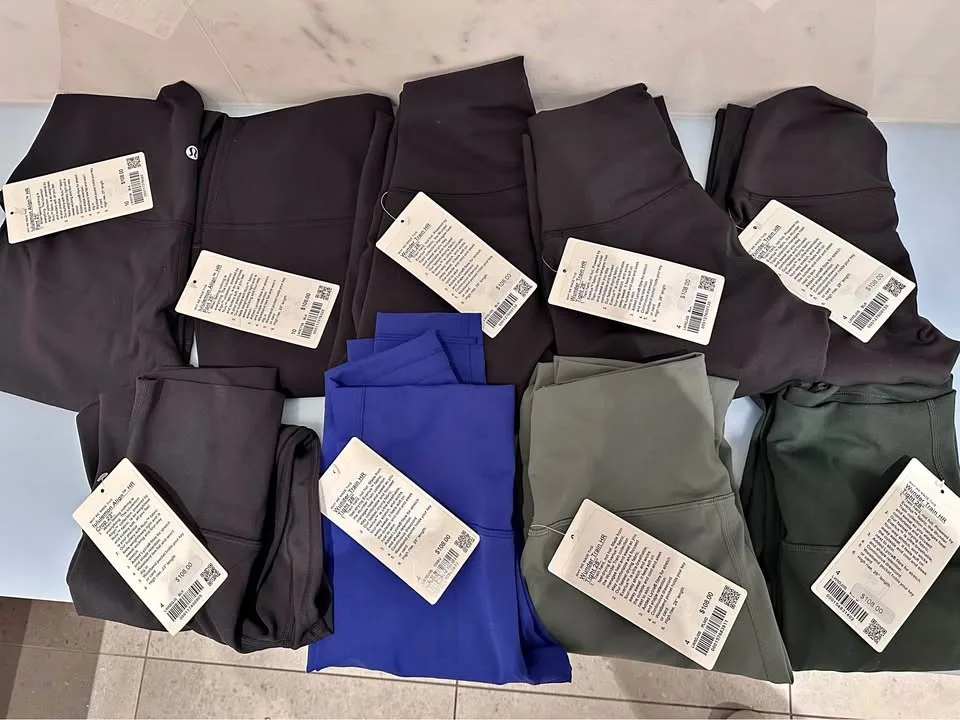 Brand new Lululemon Leggings with tags size 4 and 10
