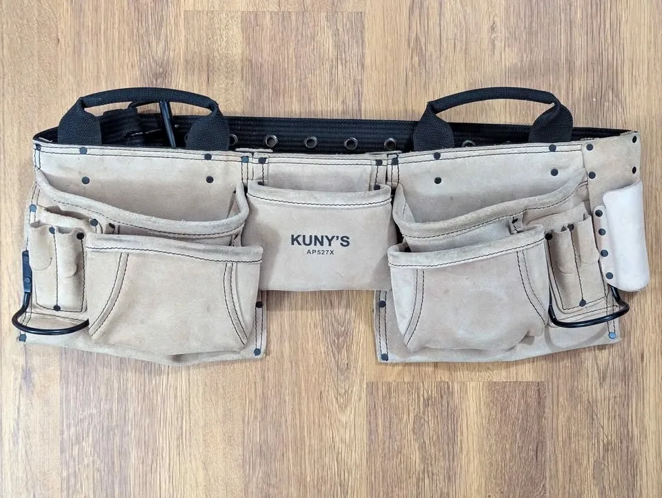 Like New Kuny's 12 Pocket Leather Tool Belt