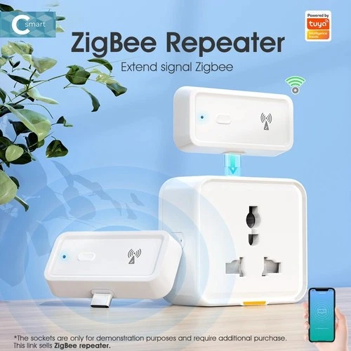 ZigBee Signal Repeater Booster Works w/ ZigBee Hub Type-C 20dB - photo 3