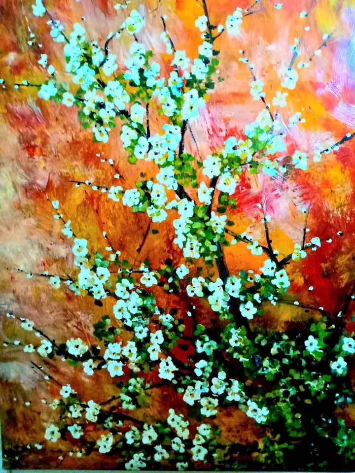 Beautiful Canvas Wall Art. 36"x24". Only $35