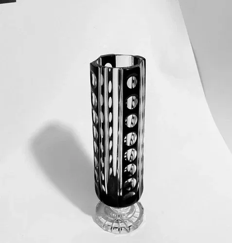 Art Deco Crystal Vase