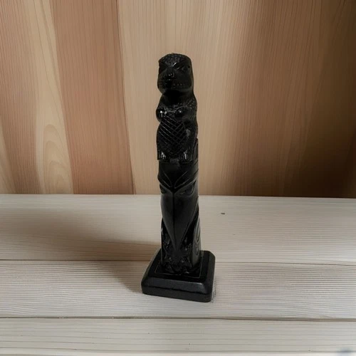 BOMA 6.5" Totem Pole Native Haida Artwork
