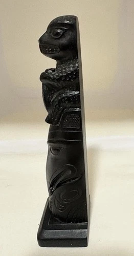 BOMA 6.5" Totem Pole Native Haida Artwork - photo 4