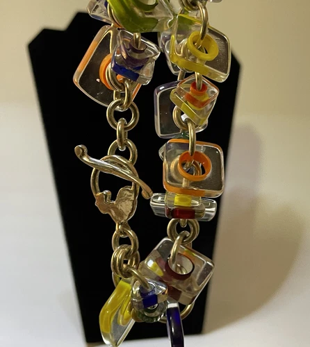 Funky & Fun Vintage Acrylic Necklace - photo 4