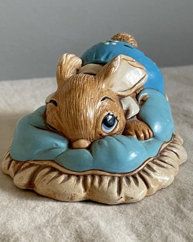 Dodger - Pendelfin Rabbit Figurine Vintage Made in England - photo 2