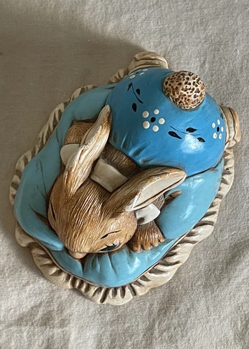Dodger - Pendelfin Rabbit Figurine Vintage Made in England - photo 3