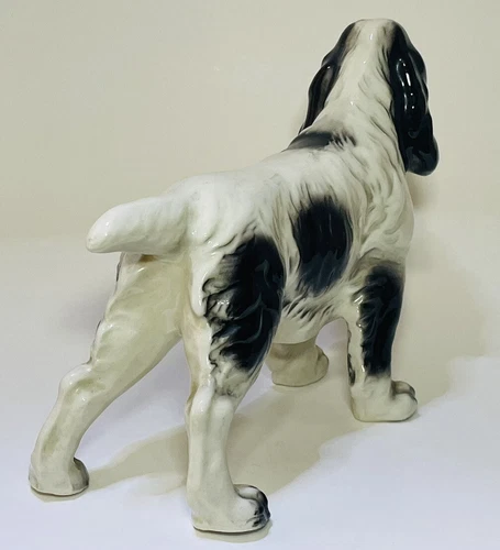 Delightful Vintage Springer Spaniel Porcelain Figurine Approx. 6 - photo 4