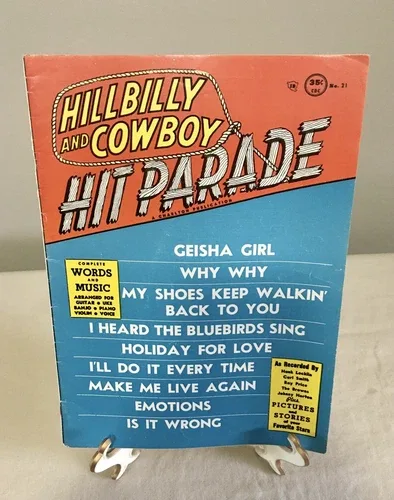 Hillbilly And Cowboy HIT PARADE 1957 Issue No 21